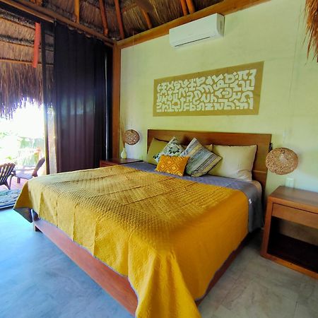 Villa Ensueno, Lagoon Private Front Bacalar Buitenkant foto