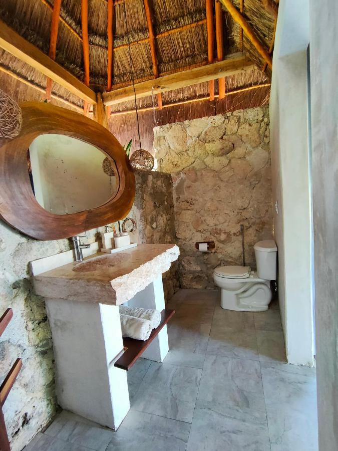 Villa Ensueno, Lagoon Private Front Bacalar Buitenkant foto