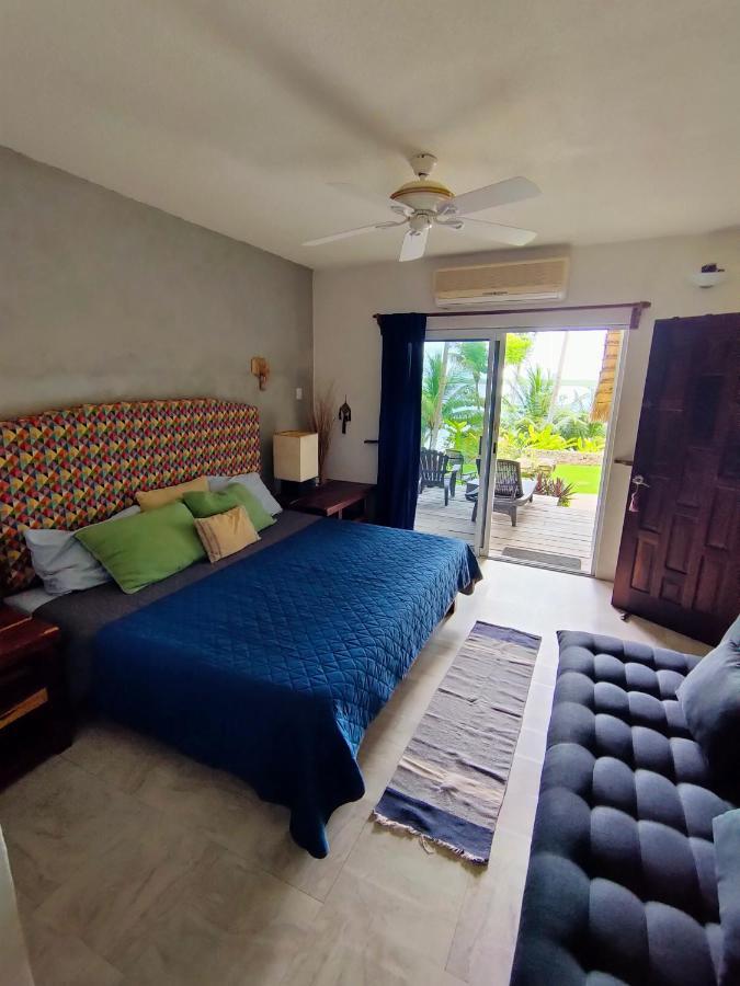 Villa Ensueno, Lagoon Private Front Bacalar Buitenkant foto