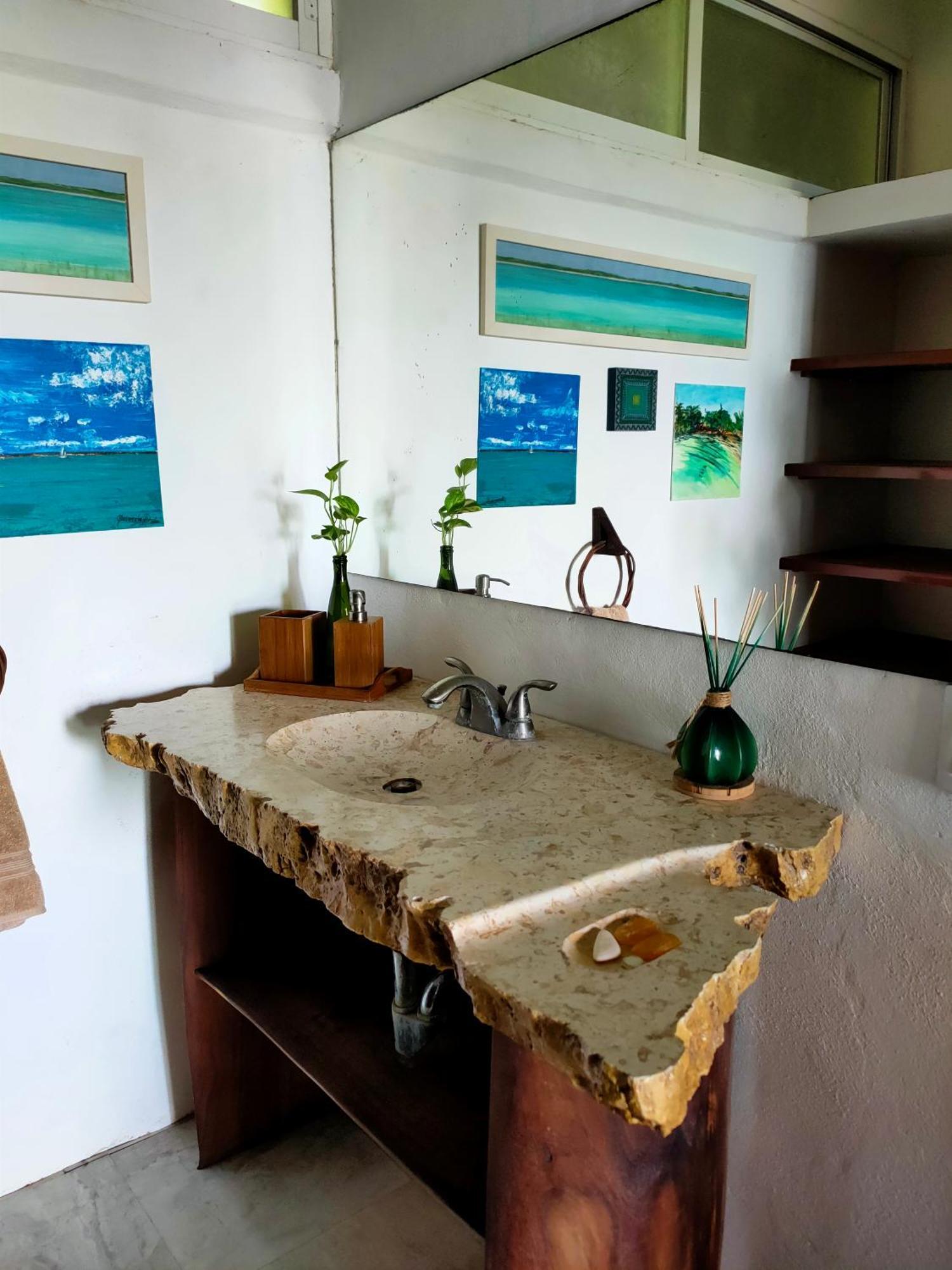 Villa Ensueno, Lagoon Private Front Bacalar Buitenkant foto